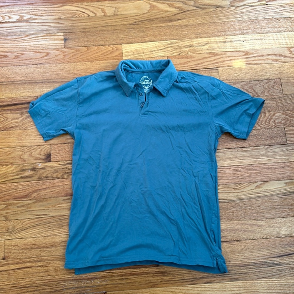 Light blue true classic polo shirt